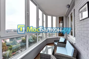 Заказать балкон в Подольске цена от 1320 руб | Остекление балконов и лоджий МосБалкон