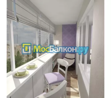 Заказать балкон в Подольске цена от 1320 руб | Остекление балконов и лоджий МосБалкон