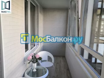 Французское остекление балконов и лоджий под ключ по доступным ценам в Подольске | МосБалкон