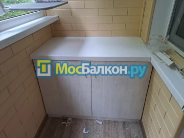 Шкаф на балкон купить в Подольске на заказ недорого от МосБалкон