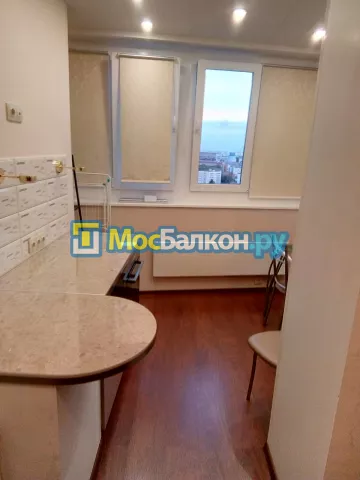 Объединение балкона и лоджии с комнатой в  Подольске