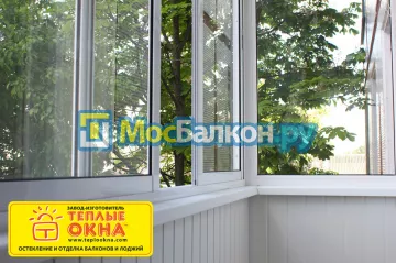Заказать балкон в Подольске цена от 1320 руб | Остекление балконов и лоджий МосБалкон