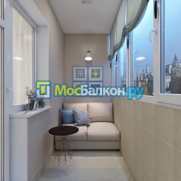 Заказать балкон в Подольске цена от 1320 руб | Остекление балконов и лоджий МосБалкон