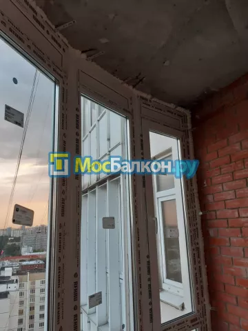 Панорамное остекление заказать под ключ по выгодной цене в Подольске от компании МосБалкон