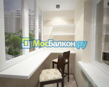 Заказать балкон в Подольске цена от 1320 руб | Остекление балконов и лоджий МосБалкон