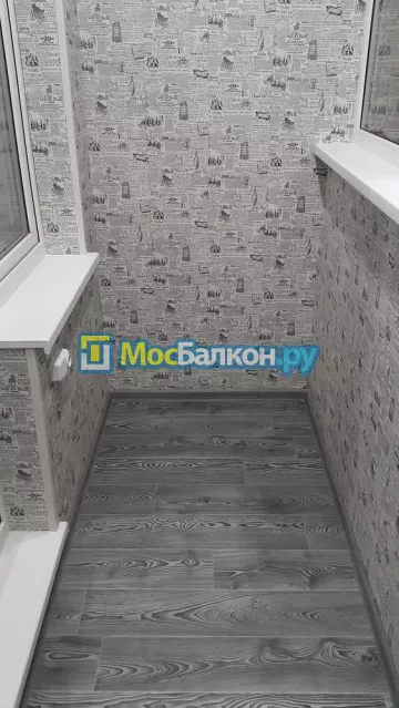 Отделка балконов в Подольске | Отделка балконов и лоджий и обшивка под ключ в МосБалкон