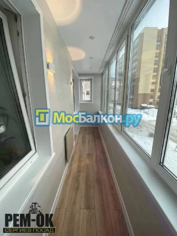 Заказать балкон в Подольске цена от 1320 руб | Остекление балконов и лоджий МосБалкон