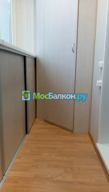 Шкаф на балкон купить в Подольске на заказ недорого от МосБалкон