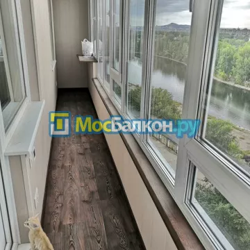 Заказать балкон в Подольске цена от 1320 руб | Остекление балконов и лоджий МосБалкон