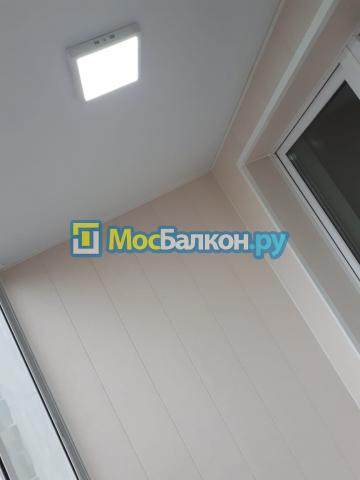 Ремонт балконов при комплексной отделки балкона под ключ, балкон 4 метра