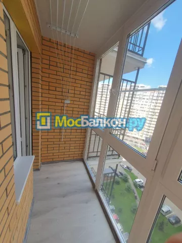 Заказать балкон в Подольске цена от 1320 руб | Остекление балконов и лоджий МосБалкон
