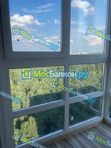 Панорамное остекление заказать под ключ по выгодной цене в Подольске от компании МосБалкон