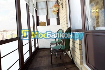 Заказать балкон в Подольске цена от 1320 руб | Остекление балконов и лоджий МосБалкон
