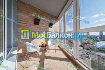Панорамное остекление заказать под ключ по выгодной цене в Подольске от компании МосБалкон