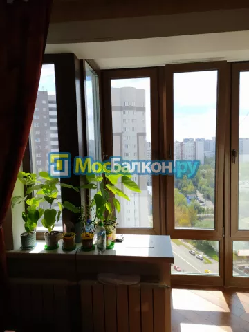 Панорамное остекление заказать под ключ по выгодной цене в Подольске от компании МосБалкон