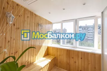 Отделка балконов в Подольске | Отделка балконов и лоджий и обшивка под ключ в МосБалкон