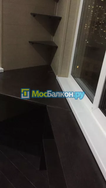 Шкаф на балкон купить в Подольске на заказ недорого от МосБалкон