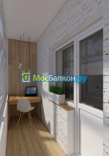 Заказать балкон в Подольске цена от 1320 руб | Остекление балконов и лоджий МосБалкон