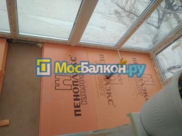 Недорогое и качественное утепление балкона