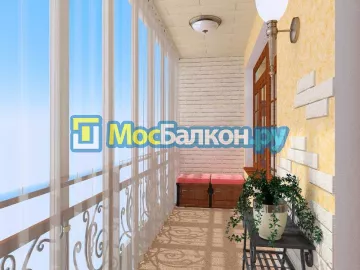 Заказать балкон в Подольске цена от 1320 руб | Остекление балконов и лоджий МосБалкон