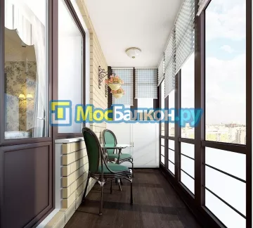 Заказать балкон в Подольске цена от 1320 руб | Остекление балконов и лоджий МосБалкон