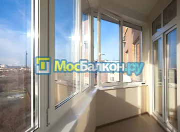 Французское остекление балконов и лоджий под ключ по доступным ценам в Подольске | МосБалкон