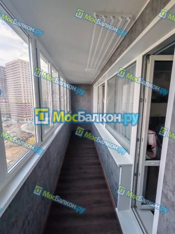 Заказать балкон в Подольске цена от 1320 руб | Остекление балконов и лоджий МосБалкон