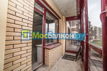 Шкаф на балкон купить в Подольске на заказ недорого от МосБалкон