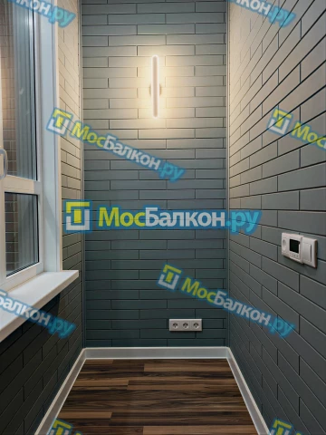 Отделка балконов в Подольске | Отделка балконов и лоджий и обшивка под ключ в МосБалкон
