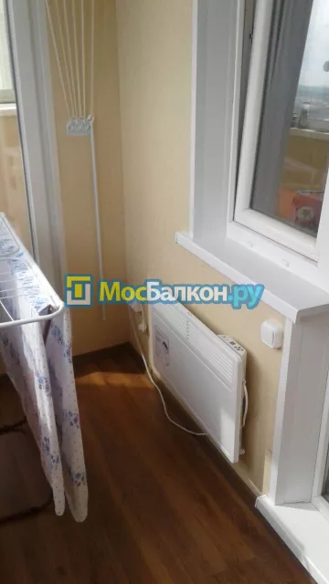 Отделка балкона и лоджии пластиковыми ПВХ панелями в Подольске от компании МосБалкон