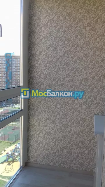 Отделка балкона и лоджии пластиковыми ПВХ панелями в Подольске от компании МосБалкон