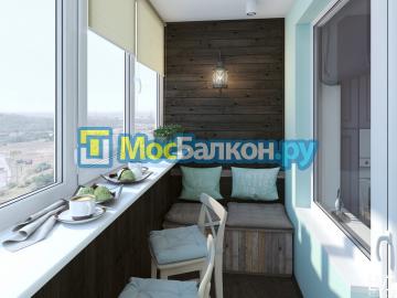 Остекление утепление и отделка балконов в новокосино