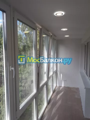Панорамное остекление заказать под ключ по выгодной цене в Подольске от компании МосБалкон