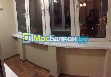 Ремонт и отделка нестандартных балконов