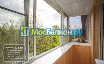 Заказать балкон в Подольске цена от 1320 руб | Остекление балконов и лоджий МосБалкон