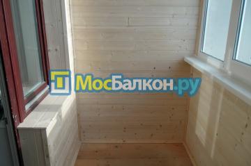 отделка деревянной вагонкой
