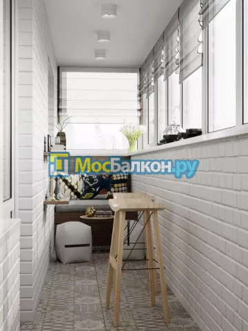 Заказать балкон в Подольске цена от 1320 руб | Остекление балконов и лоджий МосБалкон