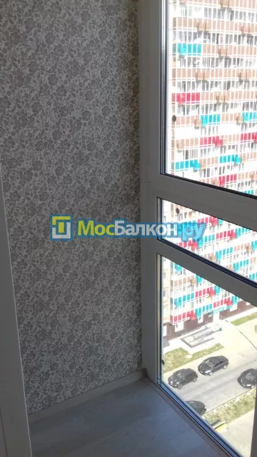 Отделка балкона и лоджии пластиковыми ПВХ панелями в Подольске от компании МосБалкон