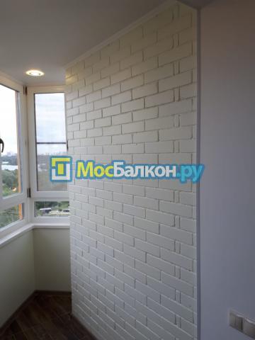 Остекление балкона с высотой створок 160 см