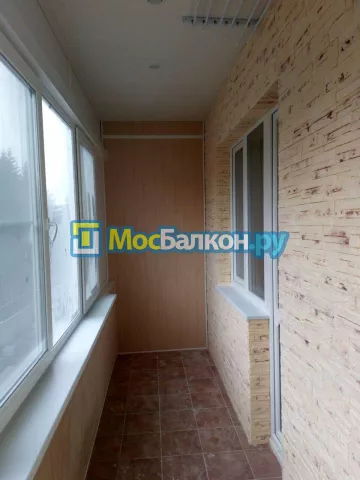 Отделка балконов в Подольске | Отделка балконов и лоджий и обшивка под ключ в МосБалкон