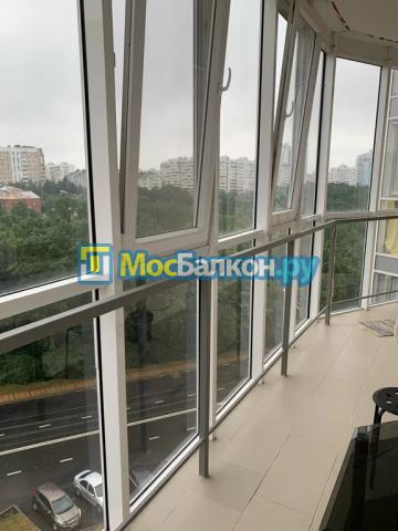 Панорамное остекление балкона в Москве и области