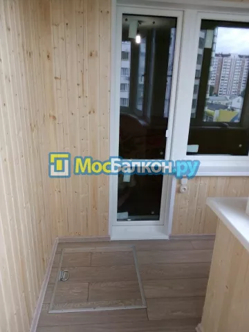 Отделка балконов в Подольске | Отделка балконов и лоджий и обшивка под ключ в МосБалкон