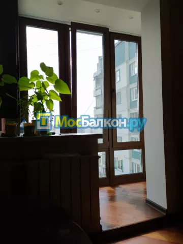 Панорамное остекление заказать под ключ по выгодной цене в Подольске от компании МосБалкон