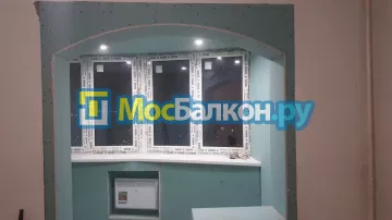 Отделка балконов в Подольске | Отделка балконов и лоджий и обшивка под ключ в МосБалкон