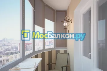 Заказать балкон в Подольске цена от 1320 руб | Остекление балконов и лоджий МосБалкон