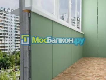 Заказать балкон в Подольске цена от 1320 руб | Остекление балконов и лоджий МосБалкон