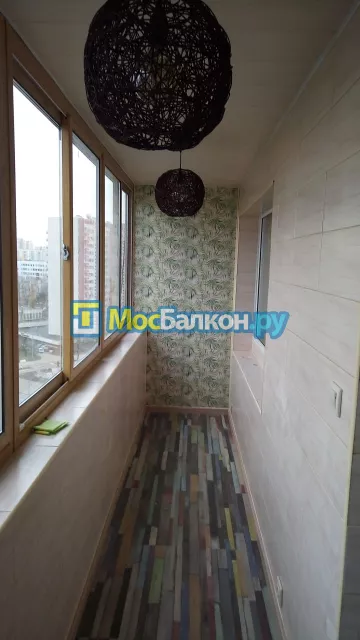 Отделка балконов в Подольске | Отделка балконов и лоджий и обшивка под ключ в МосБалкон