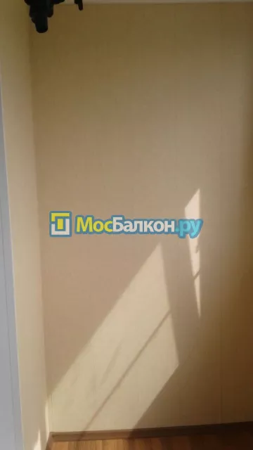 Отделка балкона и лоджии пластиковыми ПВХ панелями в Подольске от компании МосБалкон
