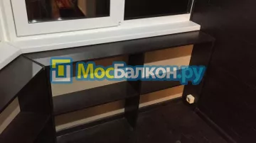 Шкаф на балкон купить в Подольске на заказ недорого от МосБалкон