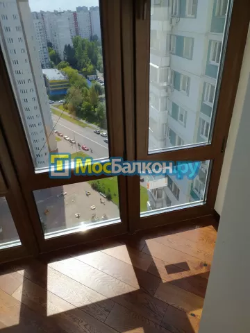 Панорамное остекление заказать под ключ по выгодной цене в Подольске от компании МосБалкон